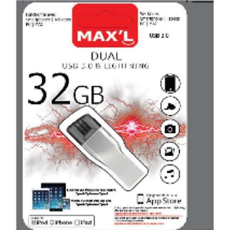 MaxL Dual USB 3.0 & Lightning 64GB